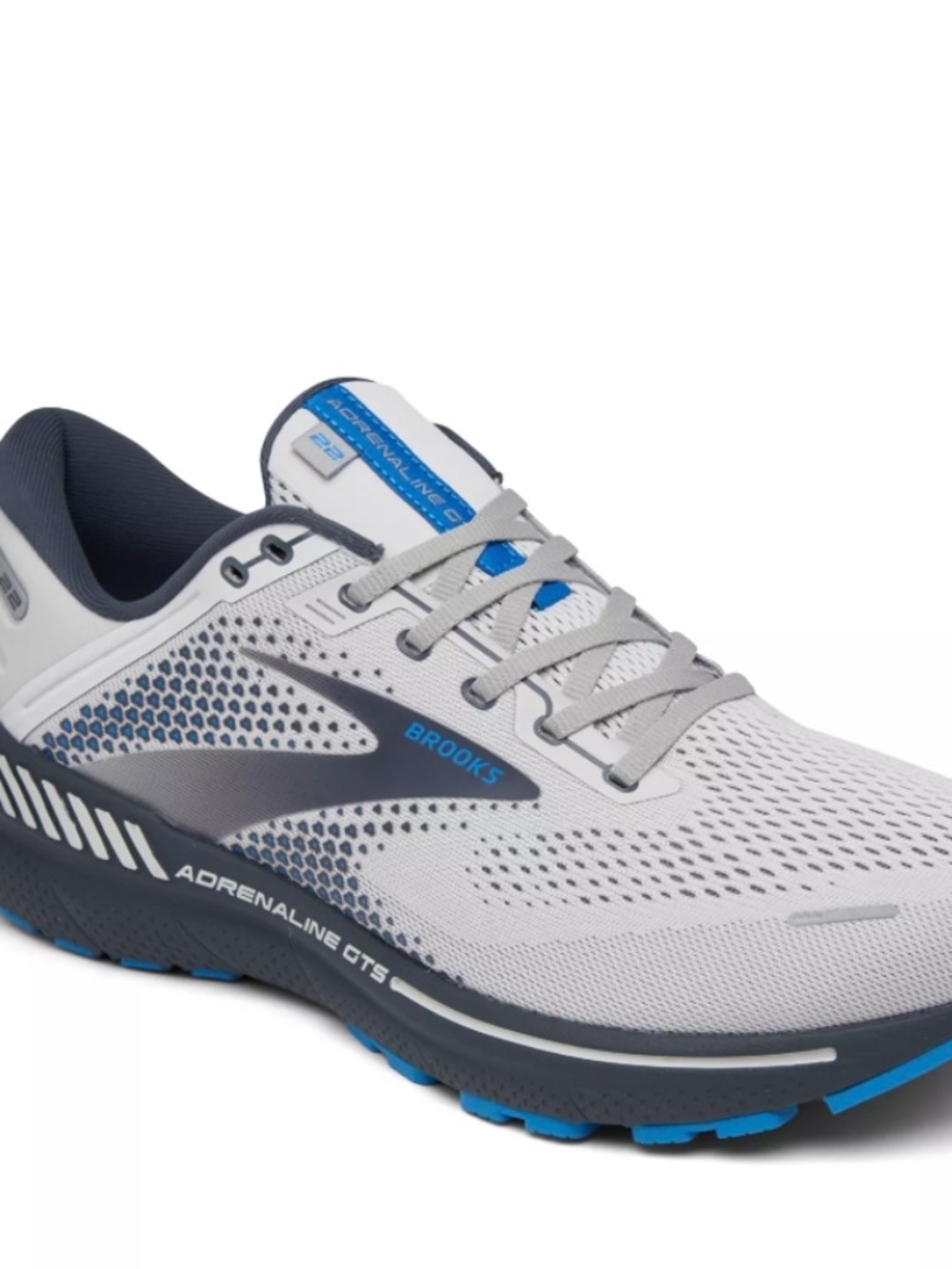 Brooks men's Adrenaline GTS 22 running sneakers, size 8